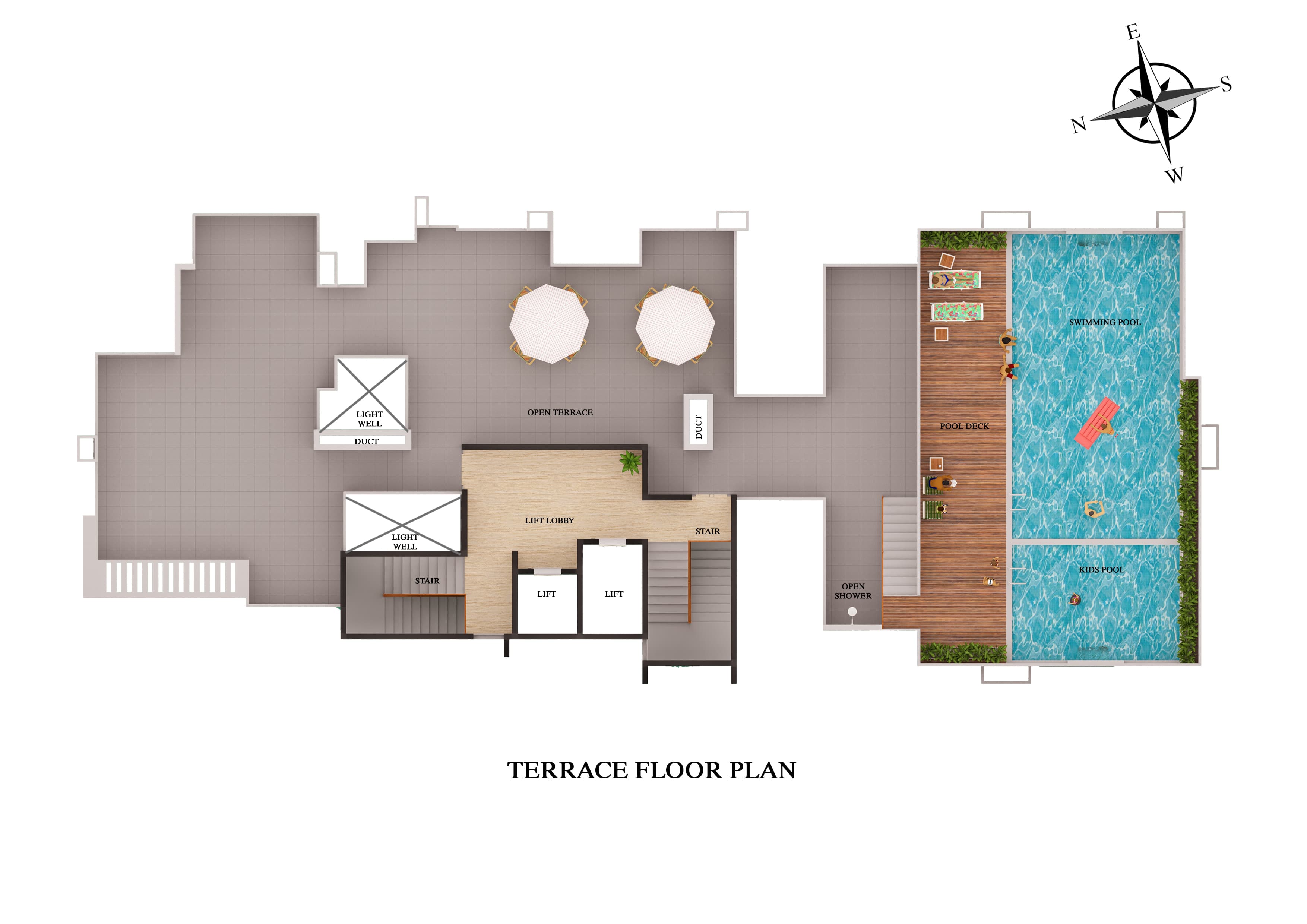Terrace Floor Plate Plan